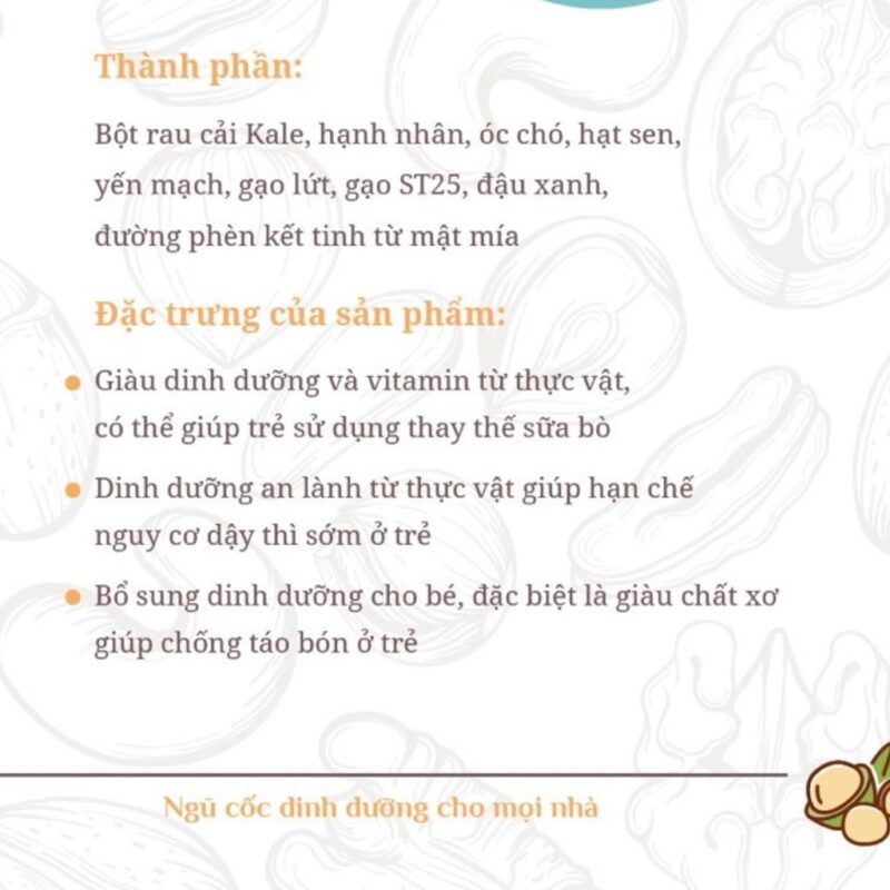 Ngũ cốc trẻ em Ecolim