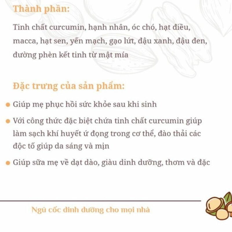 Ngũ cốc lợi sữa Ecolim