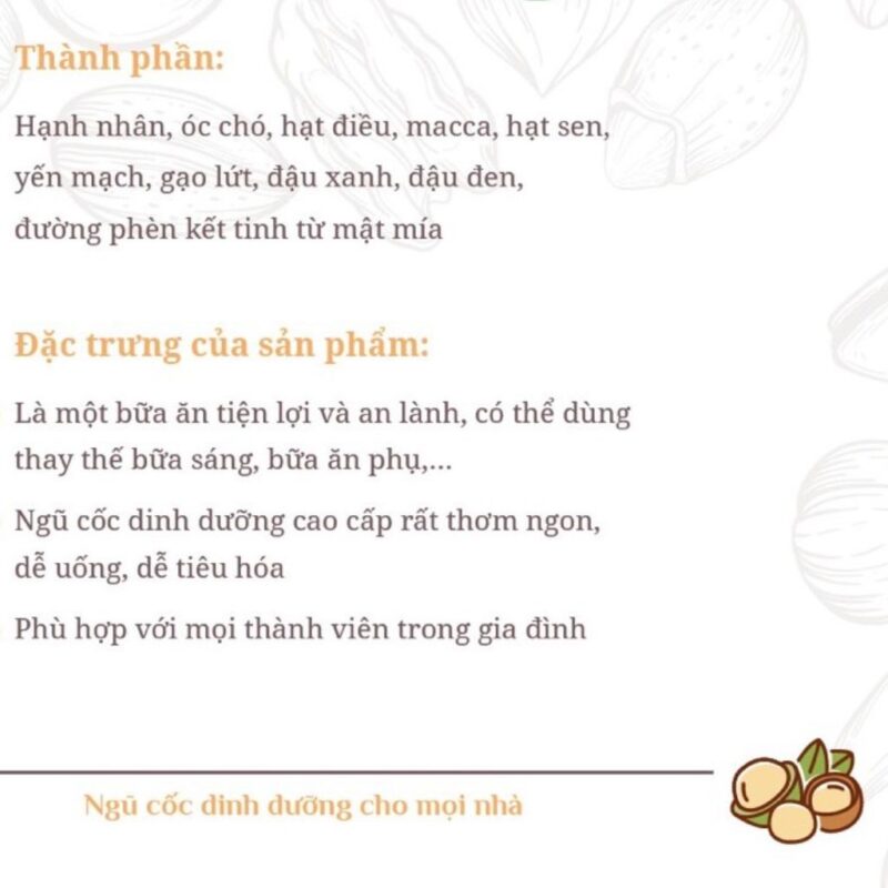 Ngũ cốc dinh dưỡng cao cấp Ecolim