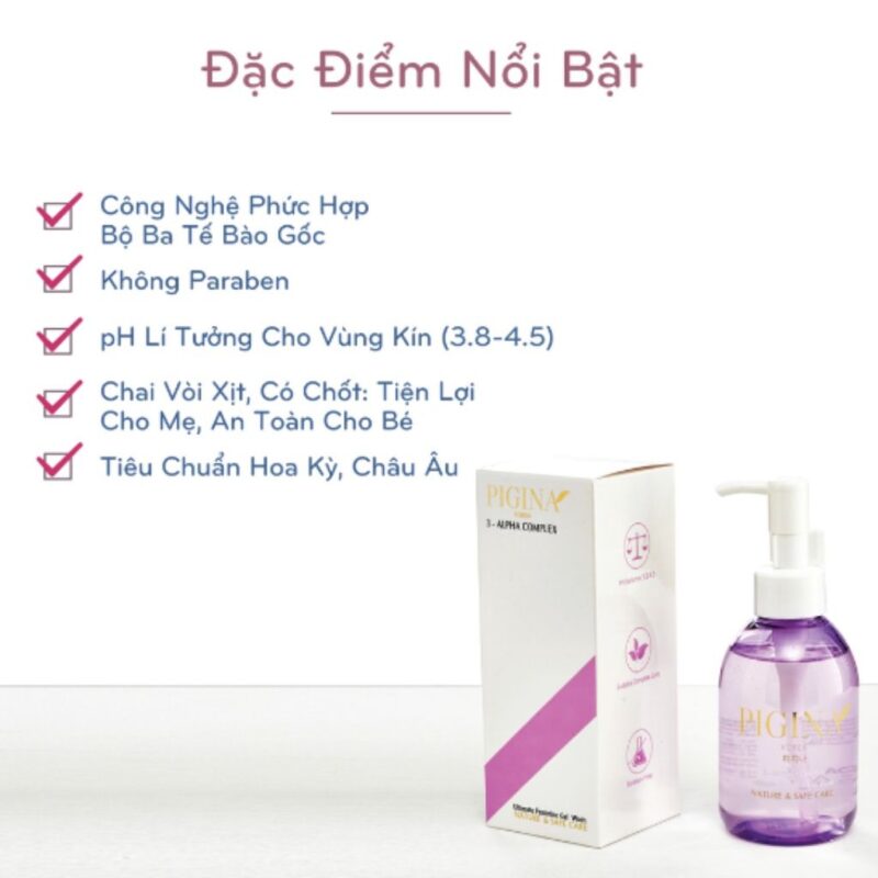 Dung dịch vệ sinh Phụ Nữ Pigina Korea