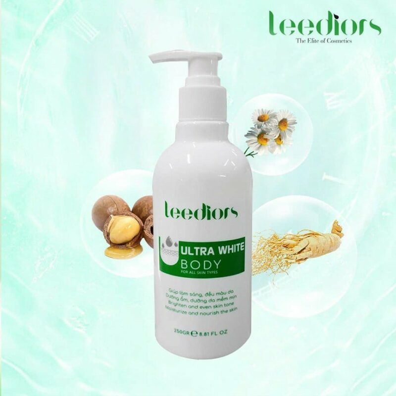 Kem dưỡng trắng toàn thân Leediors Ultra White Body