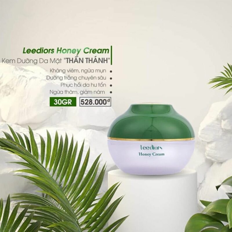 Leediors Honey Cream Kem dưỡng mật ong