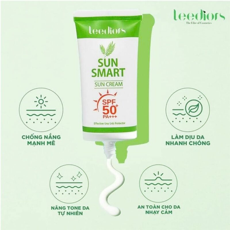 Alternative view of Kem chống nắng Leediors Sun Smart Sun Cream SPF 50+