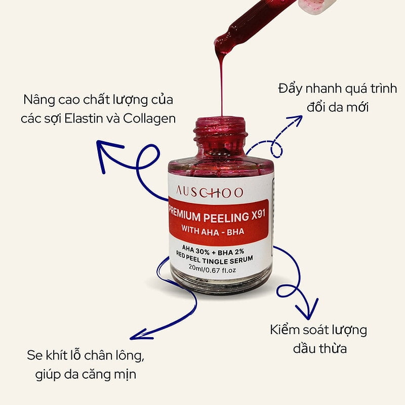 Tinh chất Peel da sinh học Auschoo